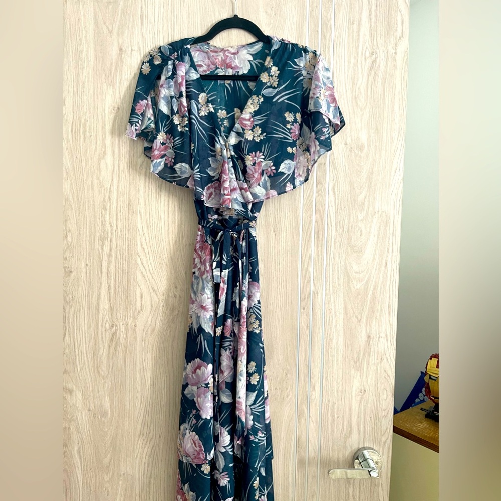 Vintage 1950s house dress
